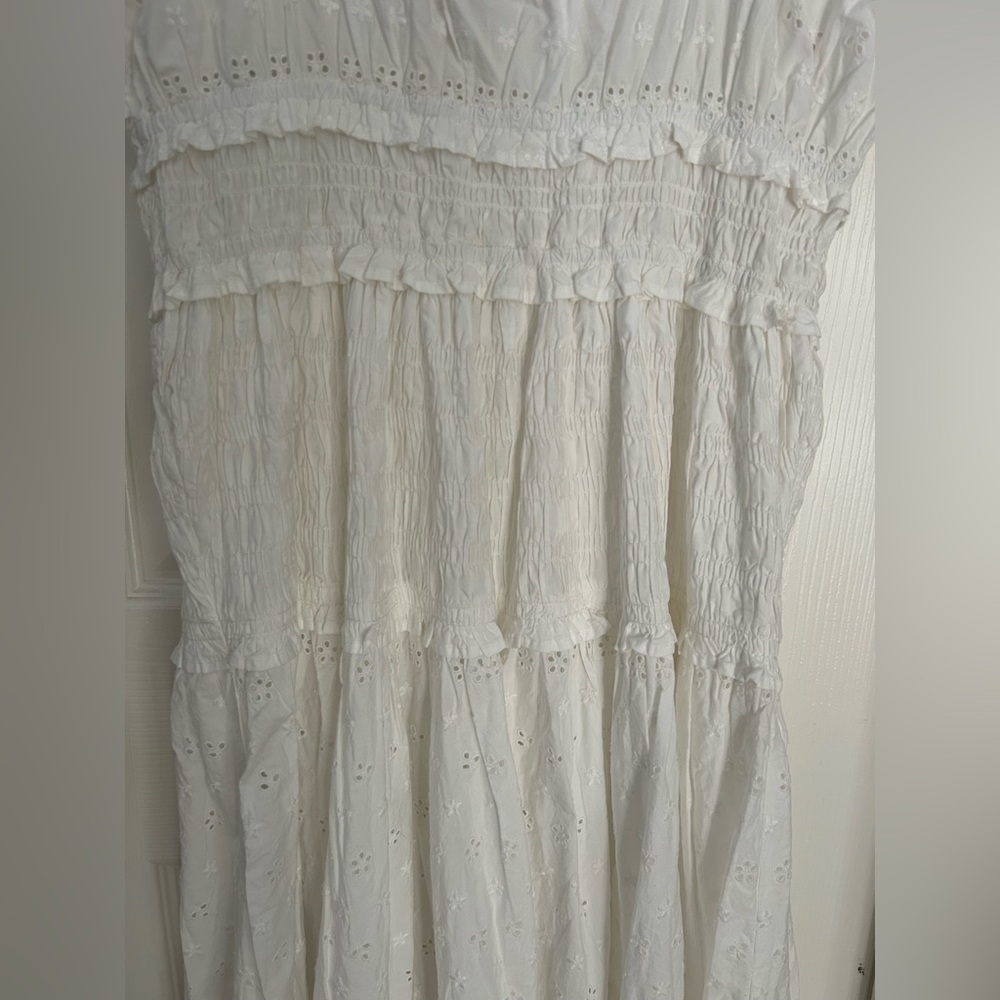 NWT Gap x Doen Eyelet Midi Dress - Picture 10 of 11